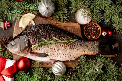 Рыбная тема: сервируем новогодний стол рыбой и морепродуктами - МК Томск