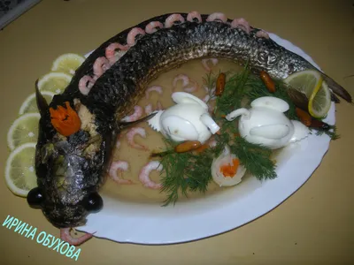 Рыбка фаршированная, заливная - пошаговый рецепт с фото