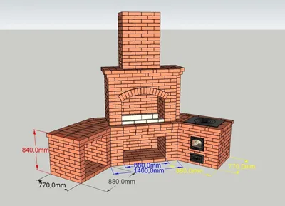 Барбекю|Казаны|Уличный мангал|Печь в беседку|Порядовка печи с казаном |  Барбекю, Коптильни, Уличные камины