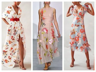 Платья на лето 2021 - фото образов, фасоны и ткани