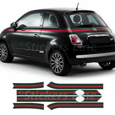 Fiat 500 GUCCI Adesivi Gucci Fiat 500 Gucci Adesive adesive Fiat 500 gucci Ebay