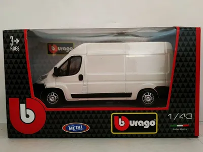 модель 1/24 Fiat Ducato Norev металл Фиат Дукато фургон микроавтобус |  Аукцион масштабных и сборных моделей