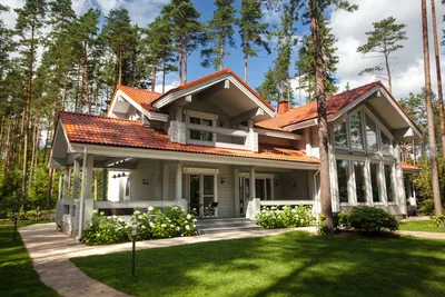 Сборные финские дома под ключ: проекты и цены в Санкт-Петербурге
