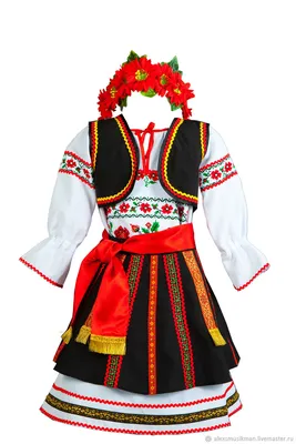 Молдавский национальный костюм женский – купить онлайн на Ярмарке Мастеров  – DES3LRU | Костюмы, Москва