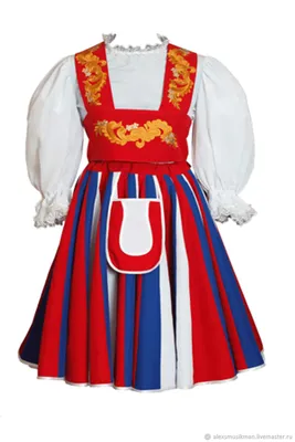 Финский национальный костюм женский – купить онлайн на Ярмарке Мастеров –  DESL7RU | Костюмы, Москва