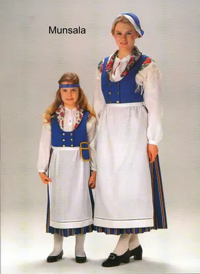 Национальная одежда финнов (69 фото)