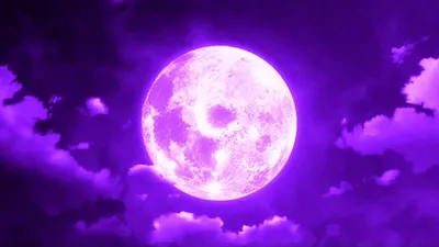 Фиолетовая Луна - фото и картинки: 31 штук