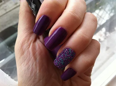 Дизайн для ногтей: бульонки ruNail (цвет: фиолетовый) №0315 - купить в  интернет-магазине olass