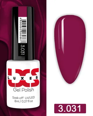 LUXES Гель-лак для ногтей / гель лак / гель-лаки / шеллак для ногтей / для  маникюра / 8 мл / 3.031 Тёмно-фиолетовый — купить в интернет-магазине OZON  с быстрой доставкой