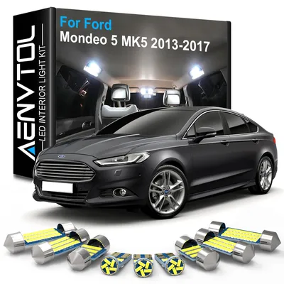 AENVTOL 7Pcs Canbus Auto LED Innenraum Lampe Kit Für Ford Mondeo 5 MK5 2013  2014 2017 Dome Lesen lampe Eitelkeit Spiegel Stamm Licht| | - AliExpress