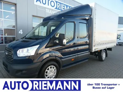 Купить тентованный фургон Ford Transit 350 Trend L4 Plane Doka 7-Sitze  KLIMA TE 2018 года - ID: 6166461, цена