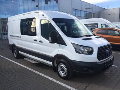 Купить новый Ford Transit дизель механика в Москве: белый микроавтобус 2020  года на Авто.ру ID 15870693