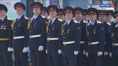 Сотрудники ФСИН провели парад Победы и смотр военной техники » ГТРК Вятка -  новости Кирова и Кировской области