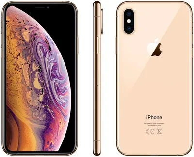 iphone xs gold фото