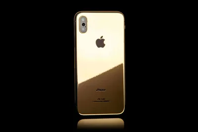 Золотой iPhone Xs Max Elite (6,5 дюйма) — 24-каратное золото, розовое золото и платиновые версии | Goldgenie