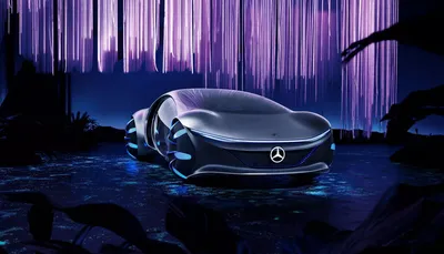 Футуристичная машина будущего - новый Mercedes Бенц поражает своей  нереальностью! | Женская психология | Дзен