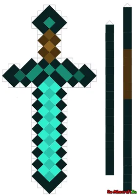 Разное] Алмазный меч и кирка из Minecraft! » Новости на любые темы