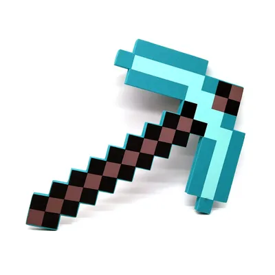 Алмазная кирка из игры Майнкрафт Minecraft Diamond Pickaxe - купить по  выгодной цене | AliExpress