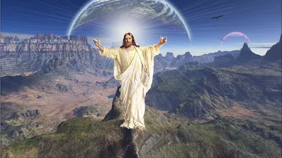 Иисус в небе - фото и картинки: 46 штук