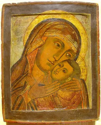 Казанская икона Божией Матери из дерева с доставкой по России