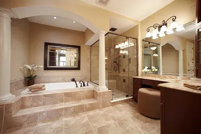 Пять идей для больших ванных комнат - блог компании Цвет и Стиль