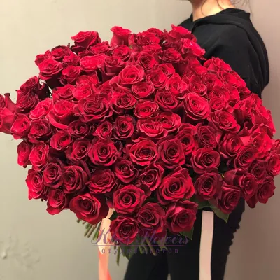 Букет из 101 красных роз в Набережных Челнах