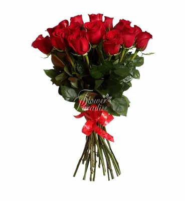 Купить Букет алых роз в Орле - «Flower Paradise».
