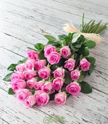 Купить розовые розы в Москве по приятной цене с доставкой - Студио Флористик