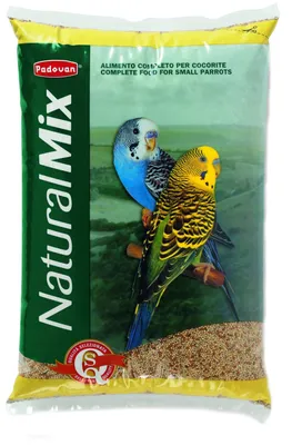 Padovan корм Naturalmix Cocorite для волнистых попугаев, 1кг — купить в  интернет-магазине по низкой цене на Яндекс Маркете