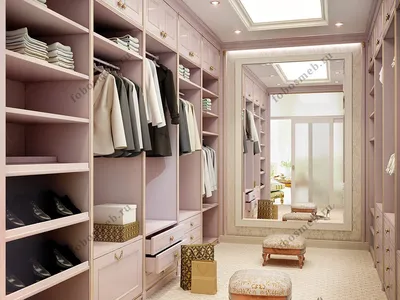 Преимущества гардеробной комнаты над платяным шкафом