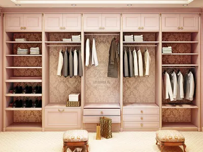 Виды гардеробных комнат от производителя Фобос Мебель