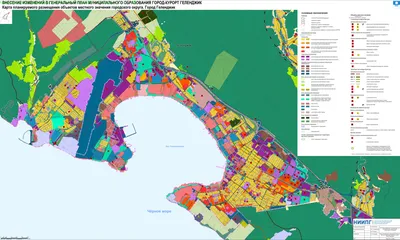Новости генплана Геленджика, 3 декабря 2021 года: новые карты  функционального зонирования территории | Геленджик: от Кабардинки до Тешебса