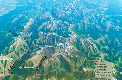 Кавказские горы - где находятся на карте России, высота, фото, самые  высокие горы Кавказа