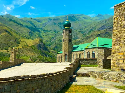 Фото горной Чечни | Пикабу