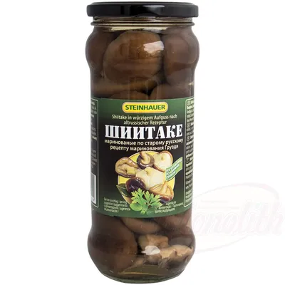 Shiitake marinés, 530g. Грибы шиитаки по старому русскому рецепту мари –  KATUCHA