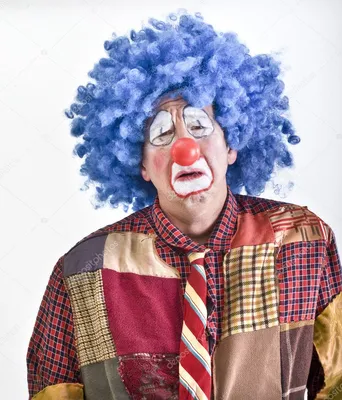⬇ Скачать картинки Грустный клоун, стоковые фото Грустный клоун в хорошем  качестве | Depositphotos
