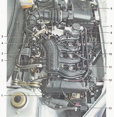 Раздел 8. Система управления двигателем ВАЗ 2110 | ВАЗ 2111 | ВАЗ 2112 -  устройство, ремонт, схема