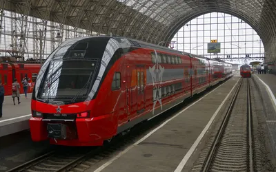 Двухэтажный поезд отправляется в аэропорт Внуково - AEX.RU