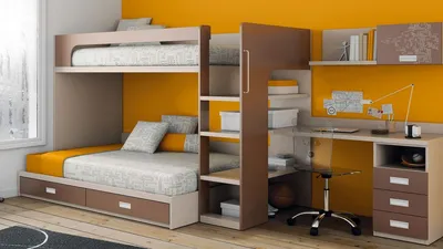 Детские двухъярусные кровати на заказ в Уфе | АКЦЕНТ