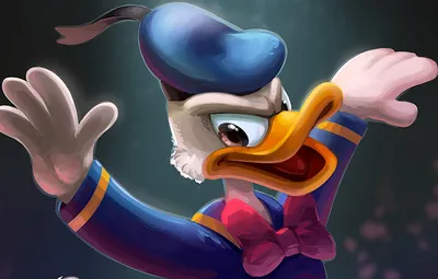 Donald Duck Pop Art Дональд Дак поп арт акрил живопись | Painting, Disney  characters, Art
