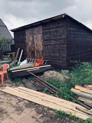 Я ругала мужа за постройку большого дровника, но оказалось, что была  неправа. | Городские в деревне | Дзен