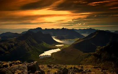 Закат в горах (70 лучших фото)