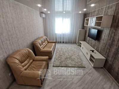 Ремонт зала с диваном в Симферополе | Билдcим buidsim.ru