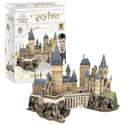 Harry Potter: 3D Пазл Замок Хогвартс 197 деталей (id 103655633)