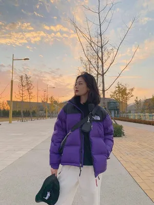 Зимний Пуховик The North Face 700 Violet Женская Куртка Зе Норт Фейс  Фиолетовая — Купить Недорого на Bigl.ua (1544006313)