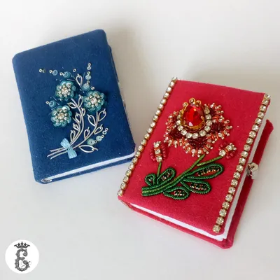 Изящная игольница-книжка своими руками | Embroidery art | Дзен