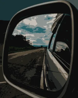 Дорога из окна машины - 33 фото