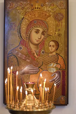 Греческая икона Божией Матери \"Страстная\" Иконы греческие 1 059.00 грн