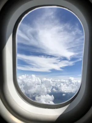 Вид из окна самолета - 63 фото