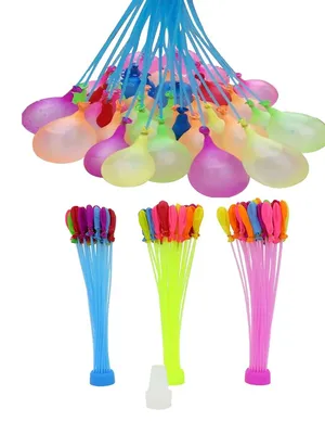 Воздушные шарики-бомбочки с водой/водяные капитошки/водные бомбочки  silverbear 28824014 купить в интернет-магазине Wildberries